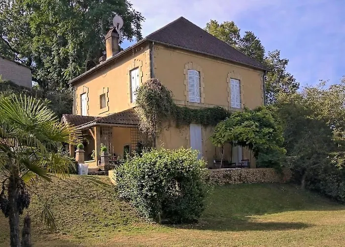 Les Trois Jardins Avec Wifi Et Parking Gratuit Sarlat-la-Canéda